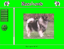 Tablet Screenshot of keeshond.spkhund.dk