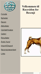 Mobile Screenshot of basenji.spkhund.dk